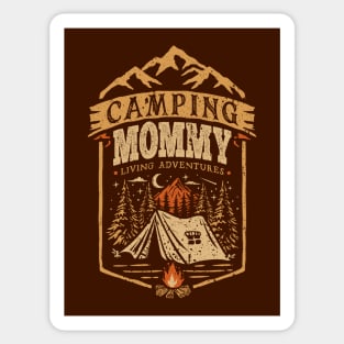 Camping Mommy Sticker